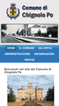 Mobile Screenshot of comune.chignolopo.pv.it